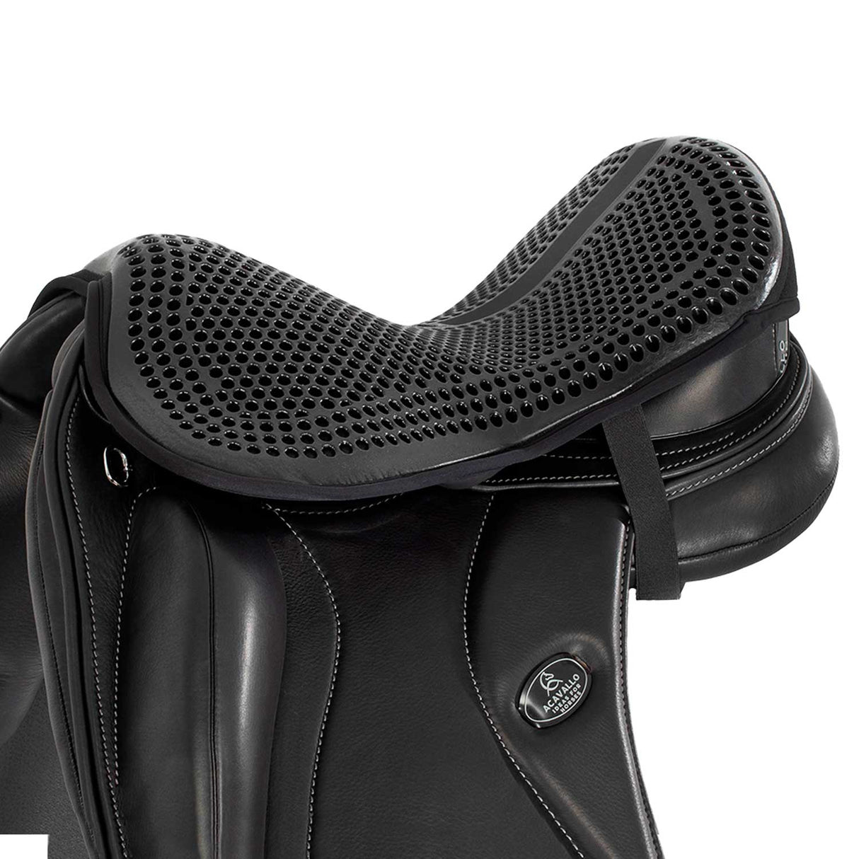 Acavallo Standard Seat Saver Dressage Classic Gel-Out Dri-Lex 20mm #colour_black