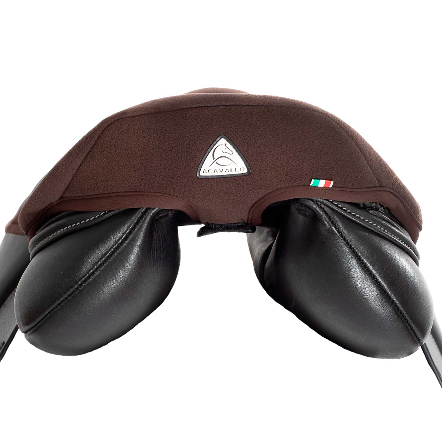 Acavallo Standard Seat Saver Jumping Air Plus Gel-In Dri-Lex 10mm #colour_brown