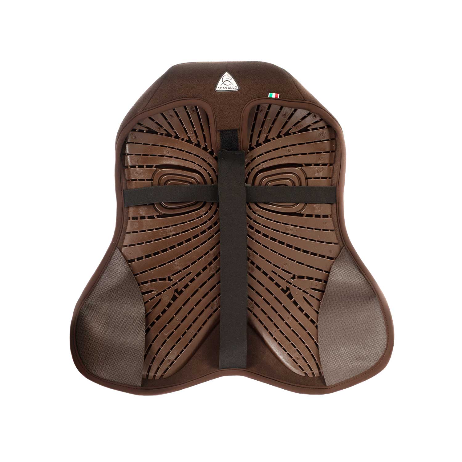 Acavallo Standard Seat Saver Jumping Air Plus Gel-In Dri-Lex 10mm #colour_brown