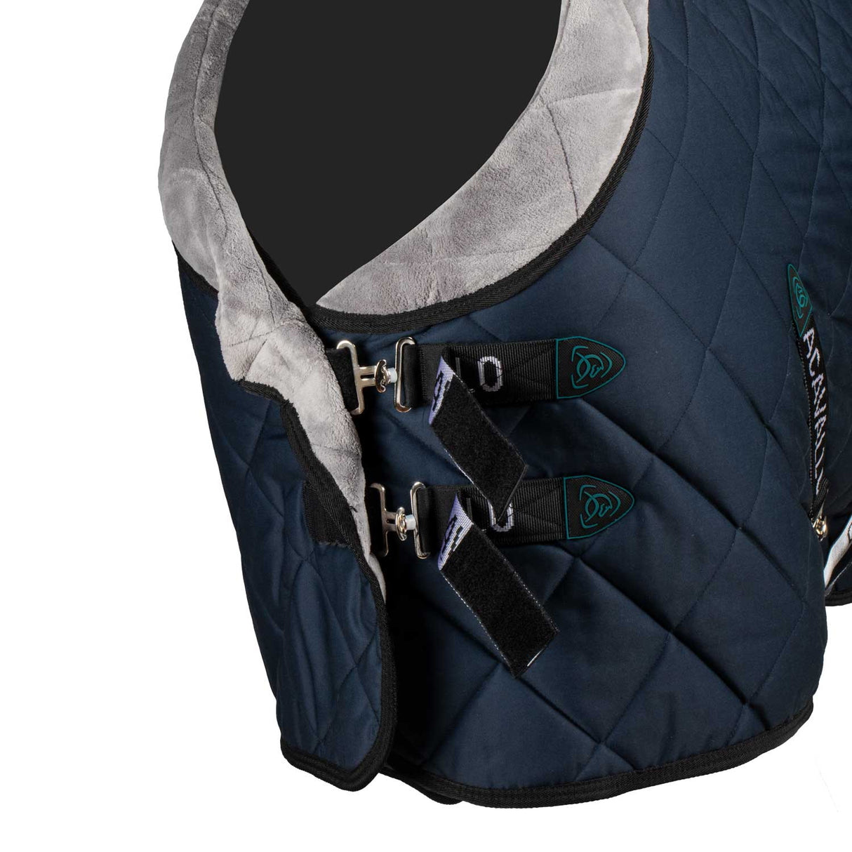 Acavallo Quilted Stable Rug 200G #colour_blue