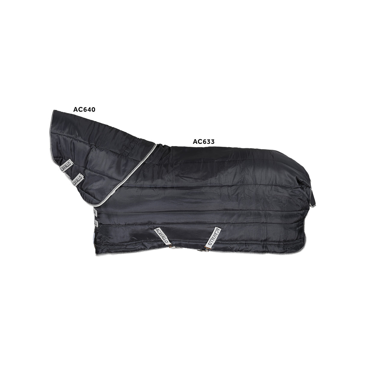 Acavallo 210D Ripstop Stable Neck Cover 300G #colour_blue