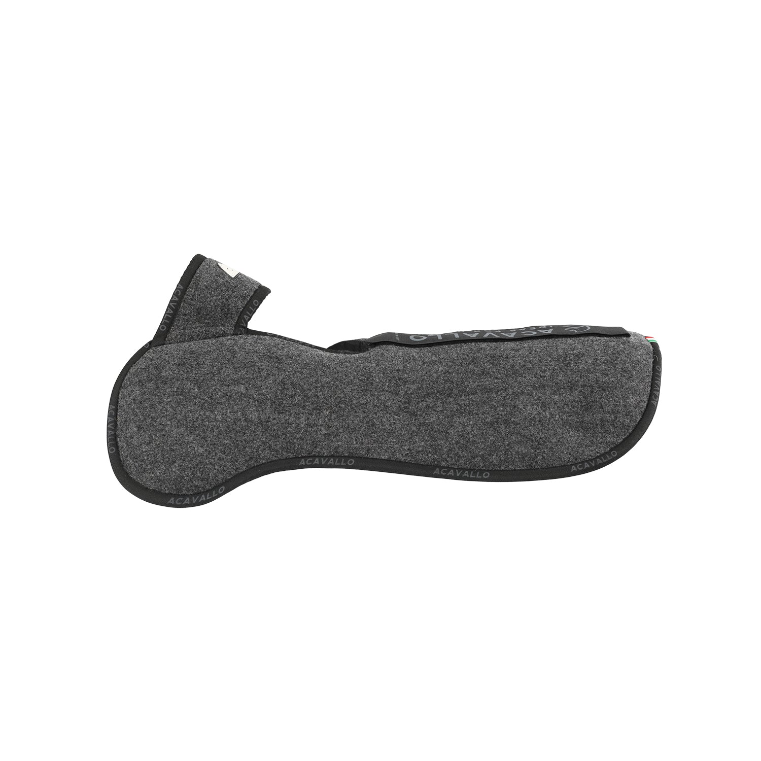 Acavallo Pad Piuma WFS Pocket Double Felt Front Riser #colour_grey