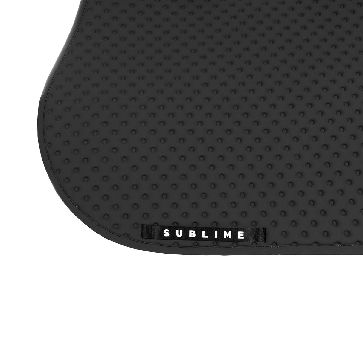 Acavallo Point Jumping Saddle Pad #colour_black