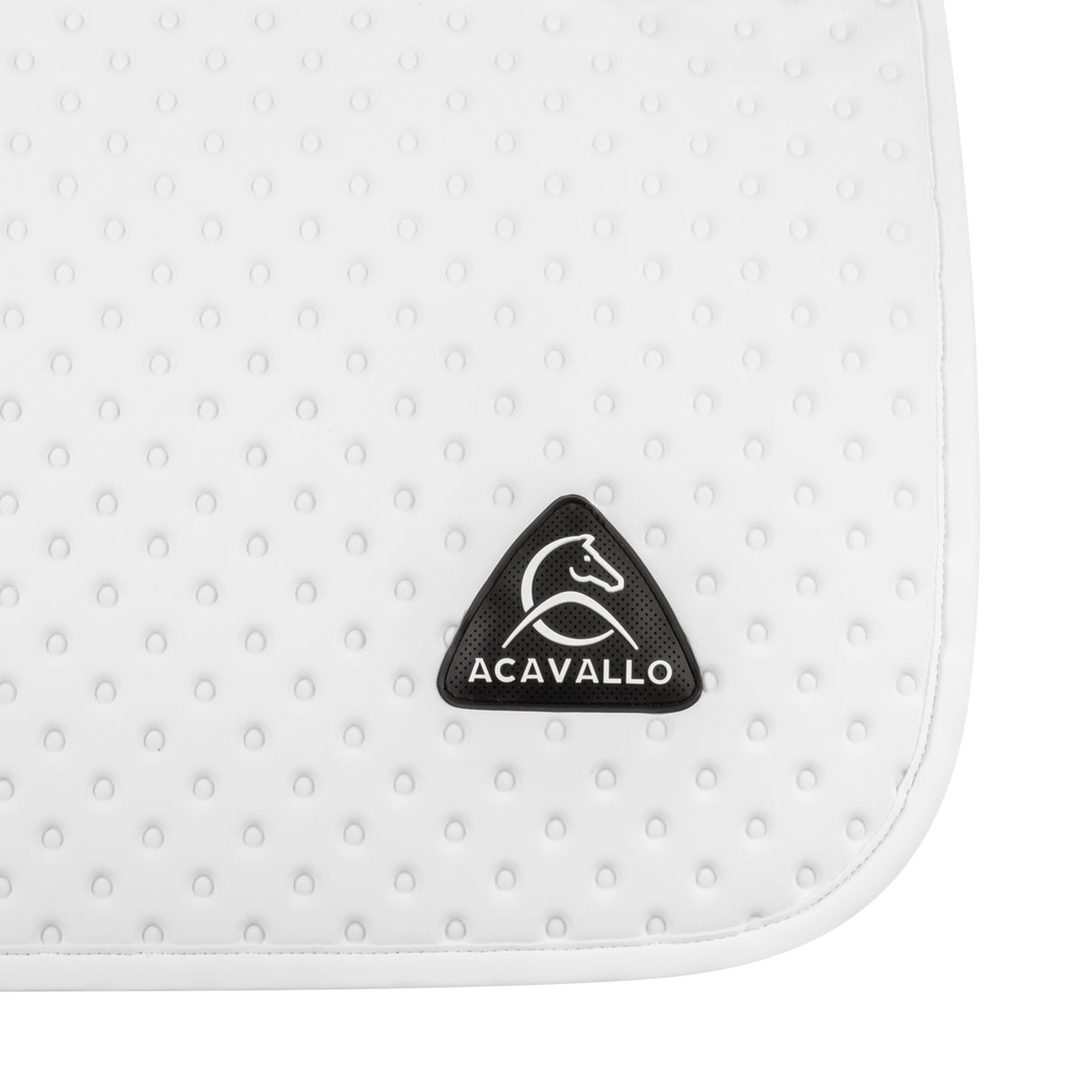 Acavallo Point Jumping Saddle Pad #colour_white