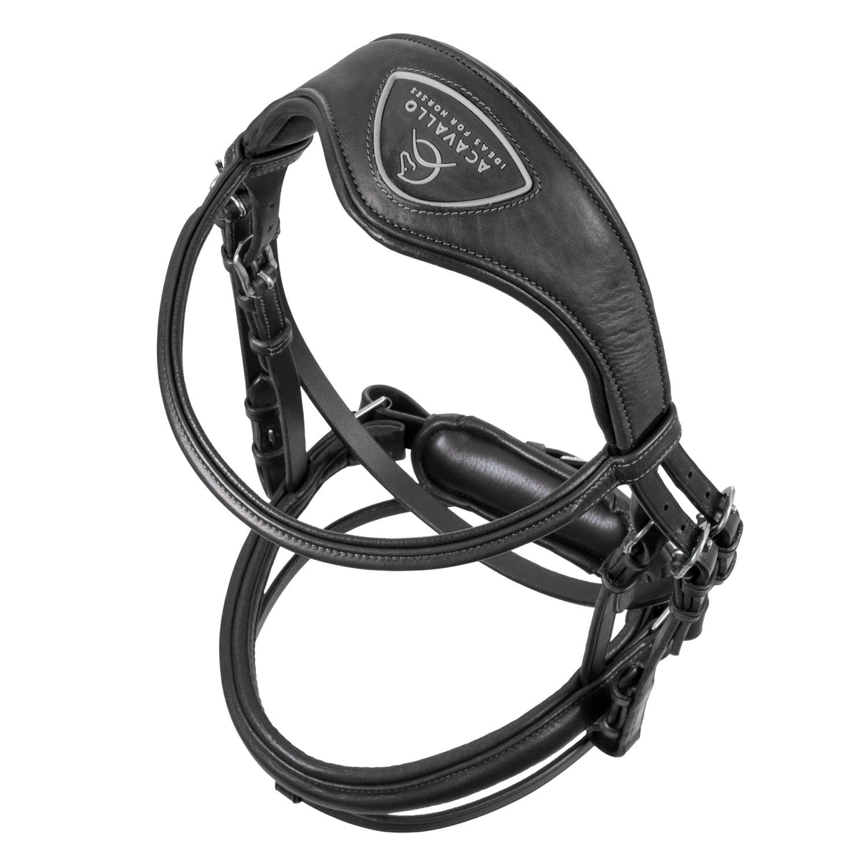Acavallo Primavera Bridle Calfskin #colour_black