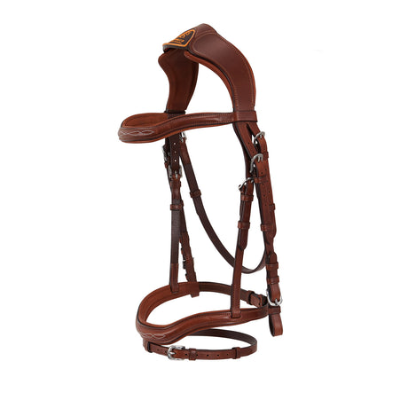 Acavallo Amazzone Bridle Calfskin #colour_cognac