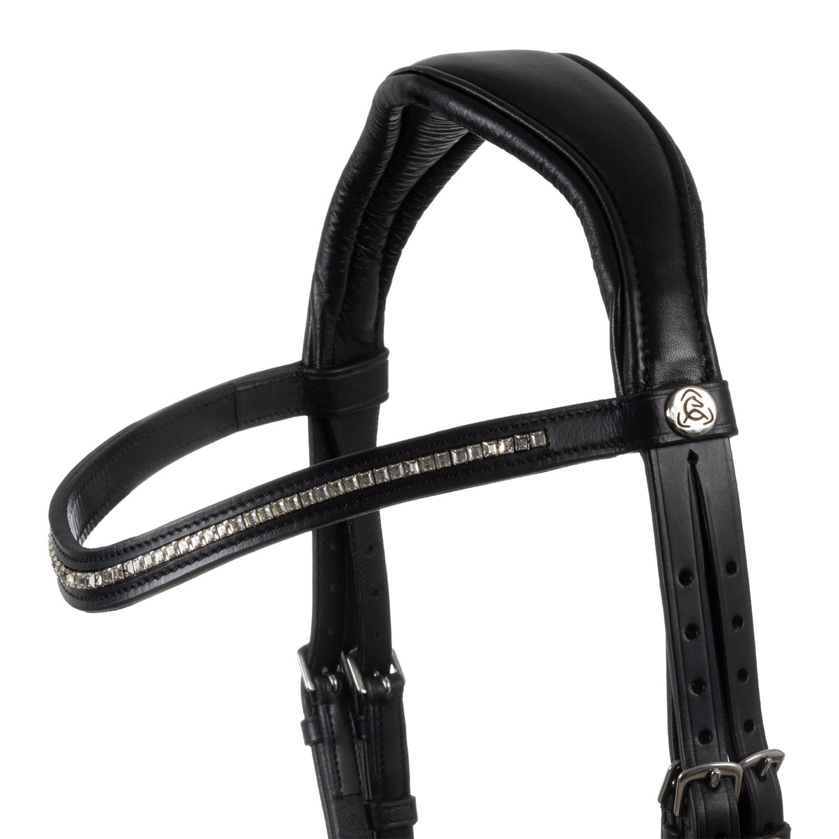 Acavallo Sunset Bridle Calfskin #colour_black