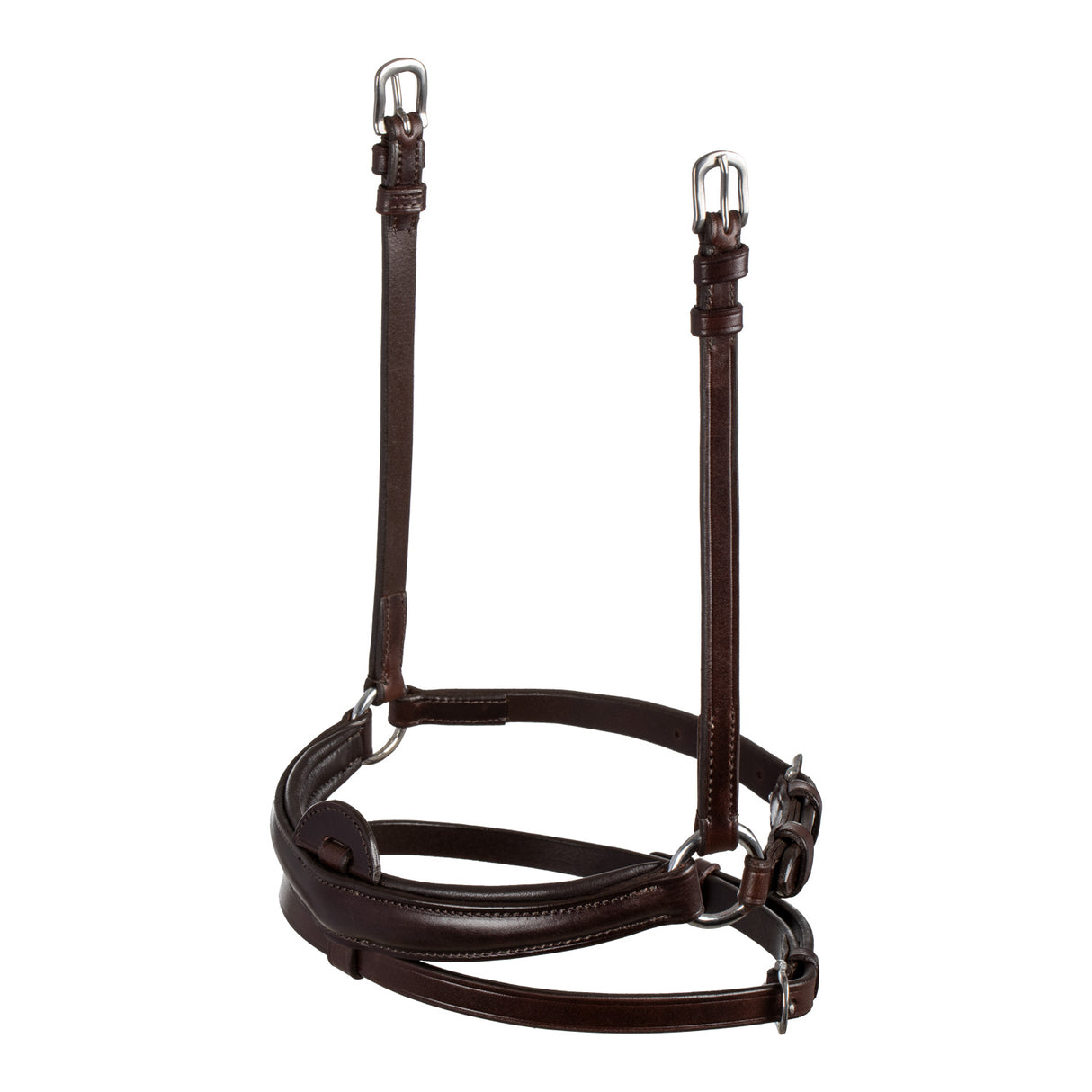 Acavallo Flash Noseband Quick Coupling #colour_brown