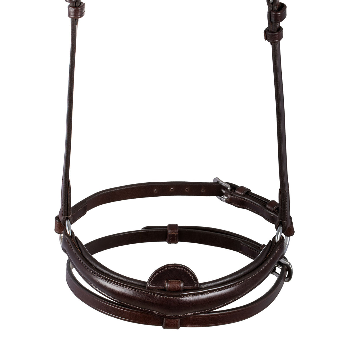 Acavallo Flash Noseband Quick Coupling #colour_brown