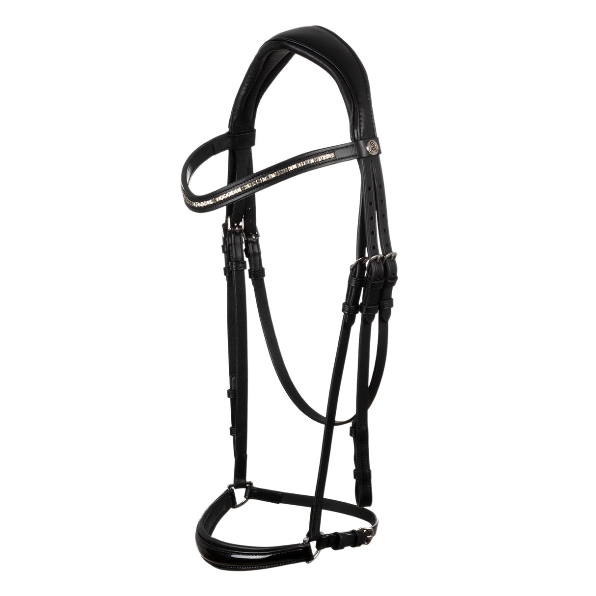 Acavallo Dama Bridle Calfskin #colour_black