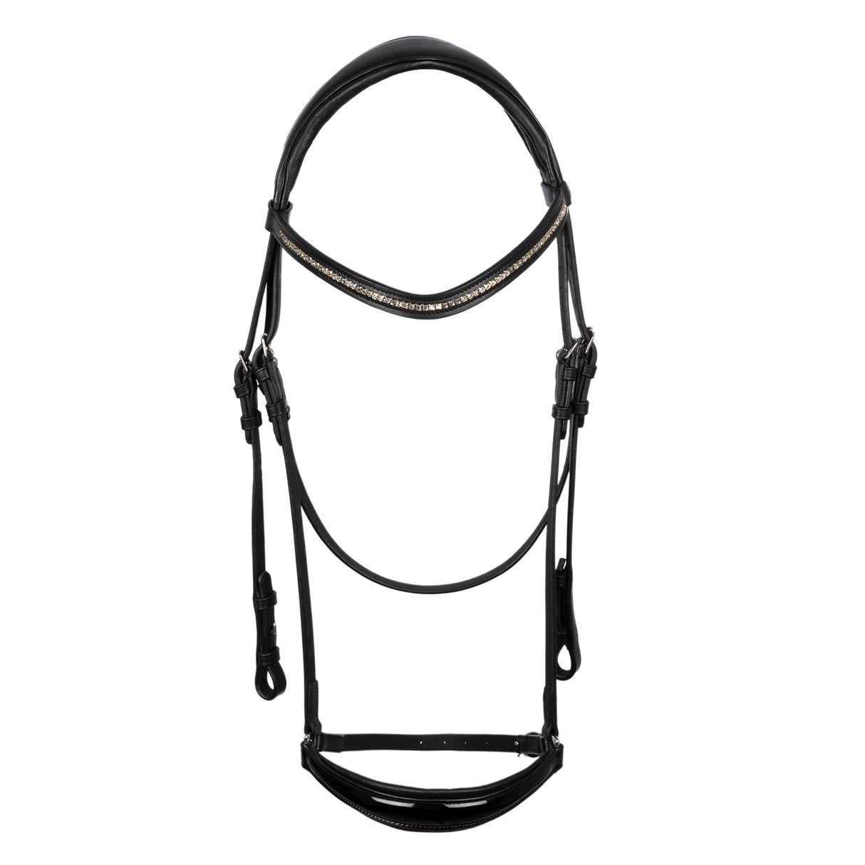 Acavallo Dama Bridle Calfskin #colour_black