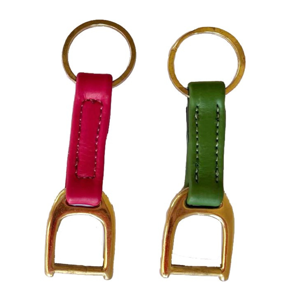 Mackey Mini Key Ring - Stirrup Fitting #colour_assorted