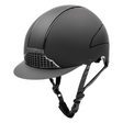SWING H24 Chrome Riding Hat #colour_matt-black