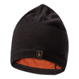 Deerhunter Unisex Quinn Merino Beanie #colour_black-oak