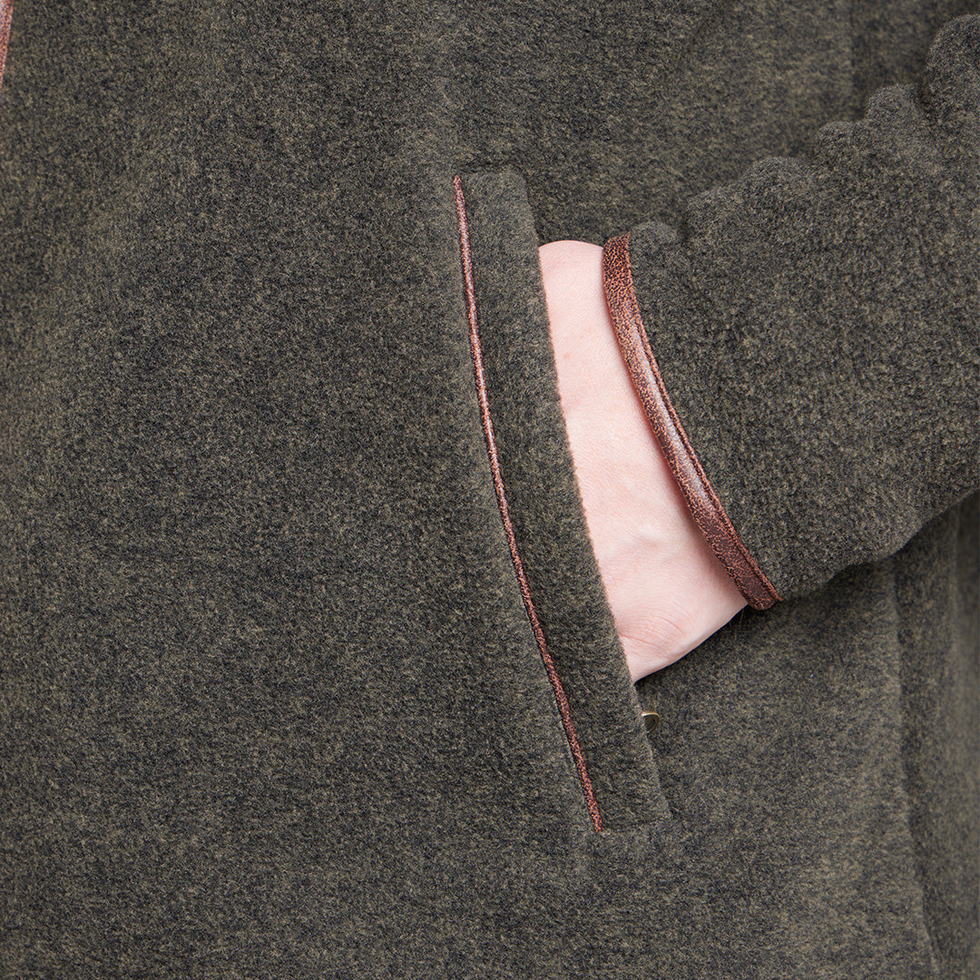 Toggi Downing Men's Fleece Jacket #colour_forest-green