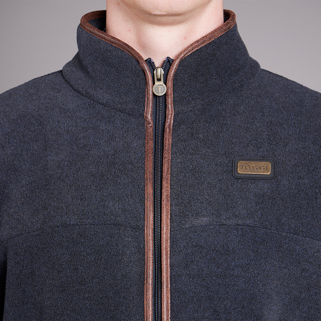 Toggi Downing Men's Fleece Jacket #colour_midnight-navy