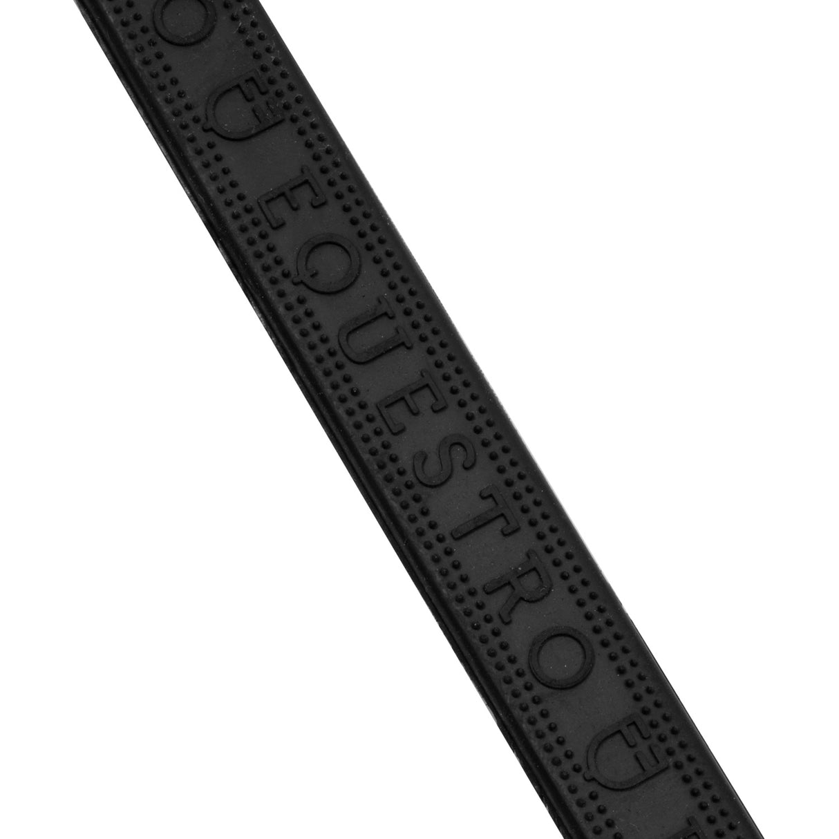 Equestro Leather And Rubber Reins Black Fitting