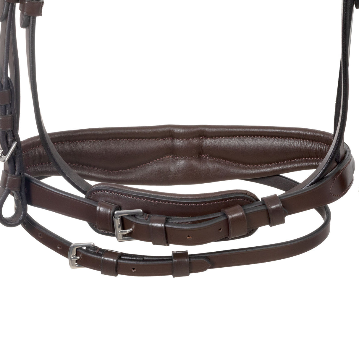 English bridle with anatomical noseband
