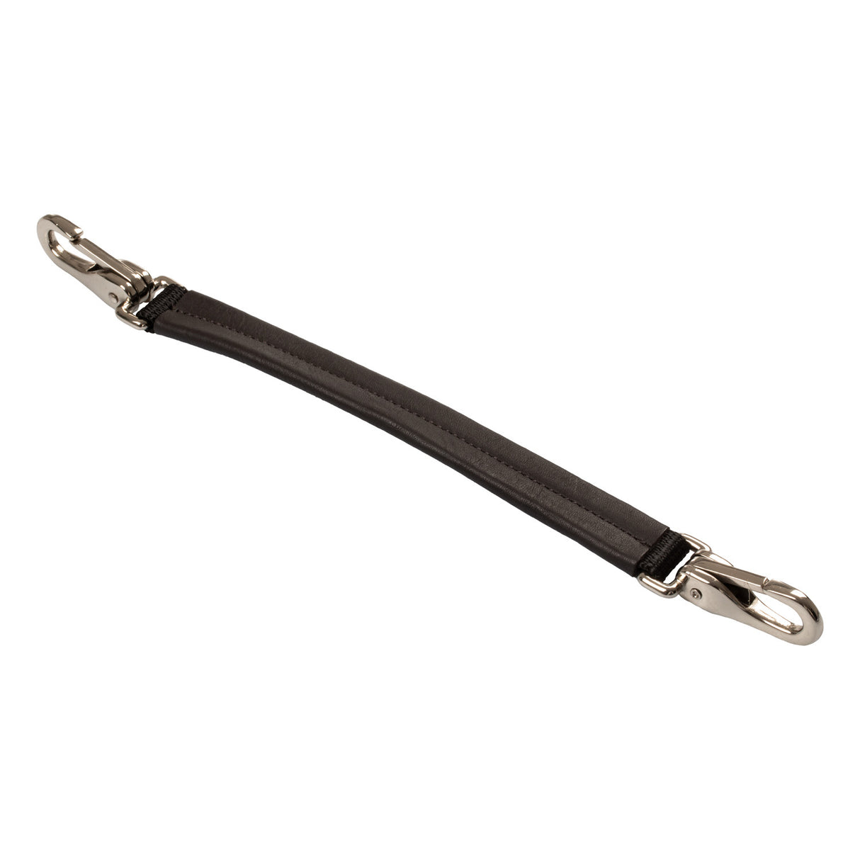 Leather strap for saddle
