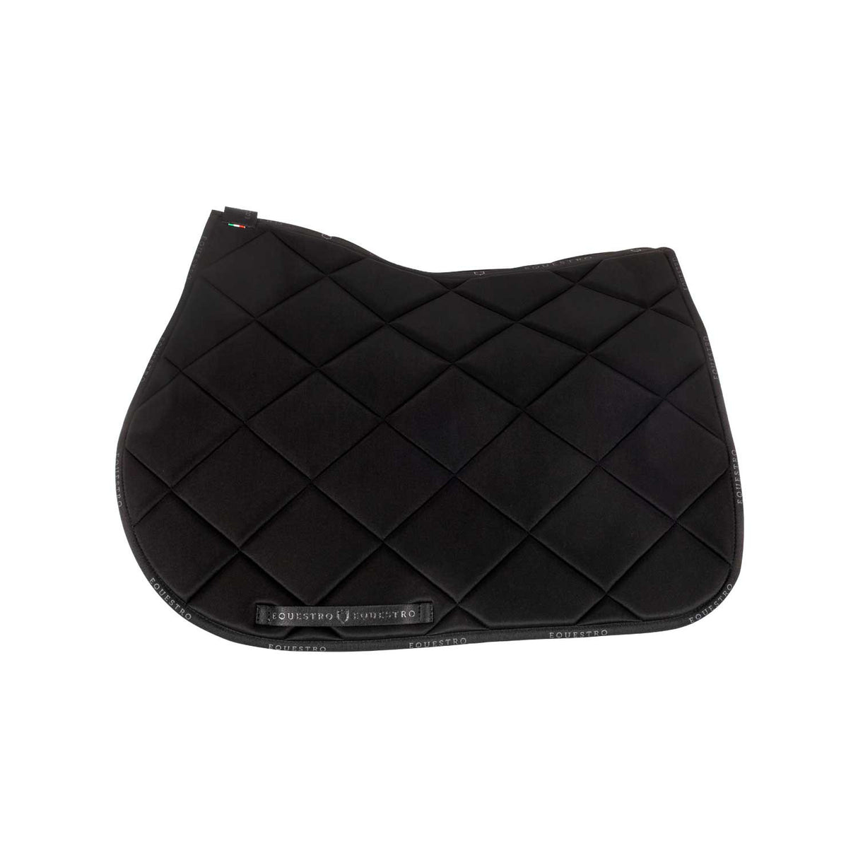 Jumping saddle pad breathable technical fabric