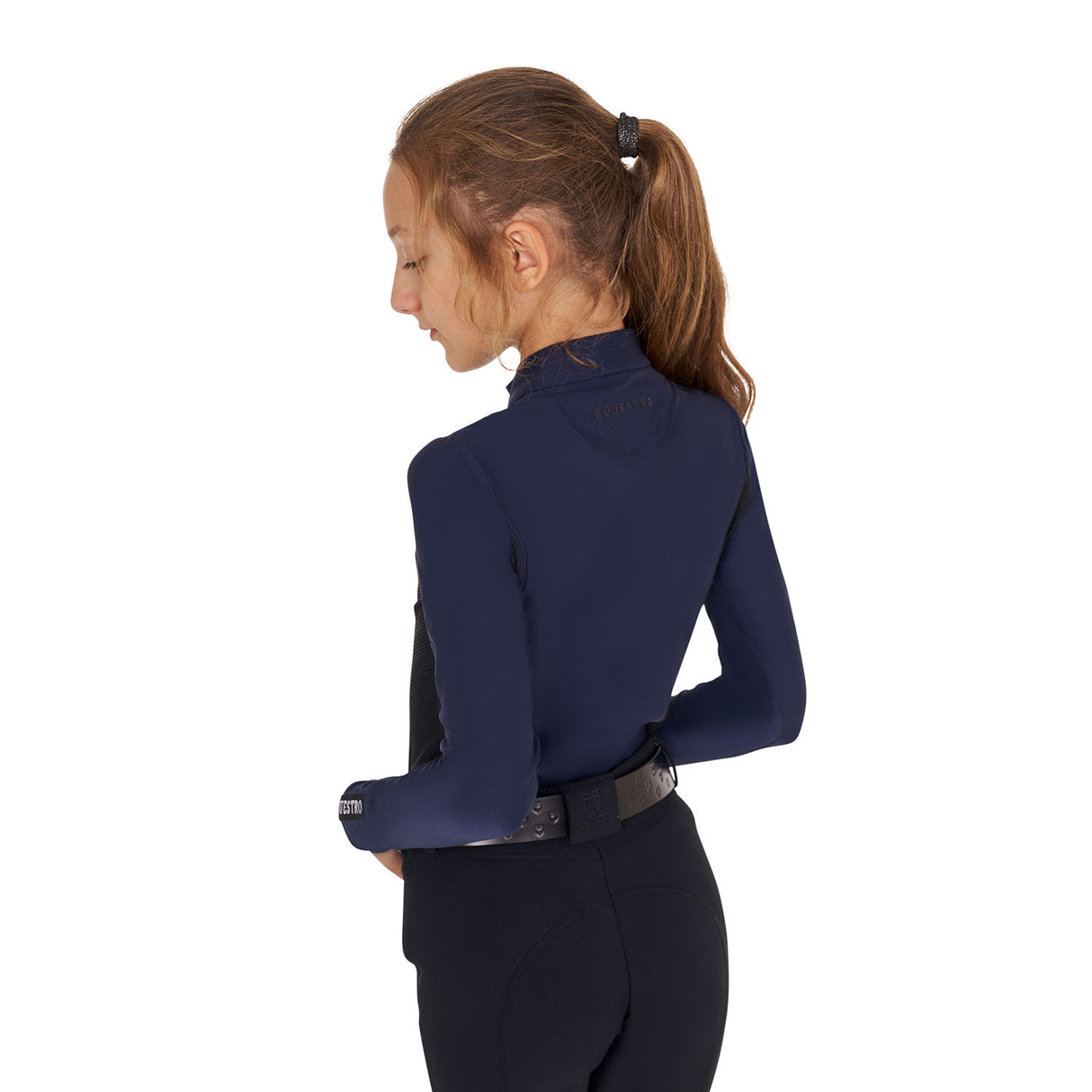 Girls' long-sleeved training base layer