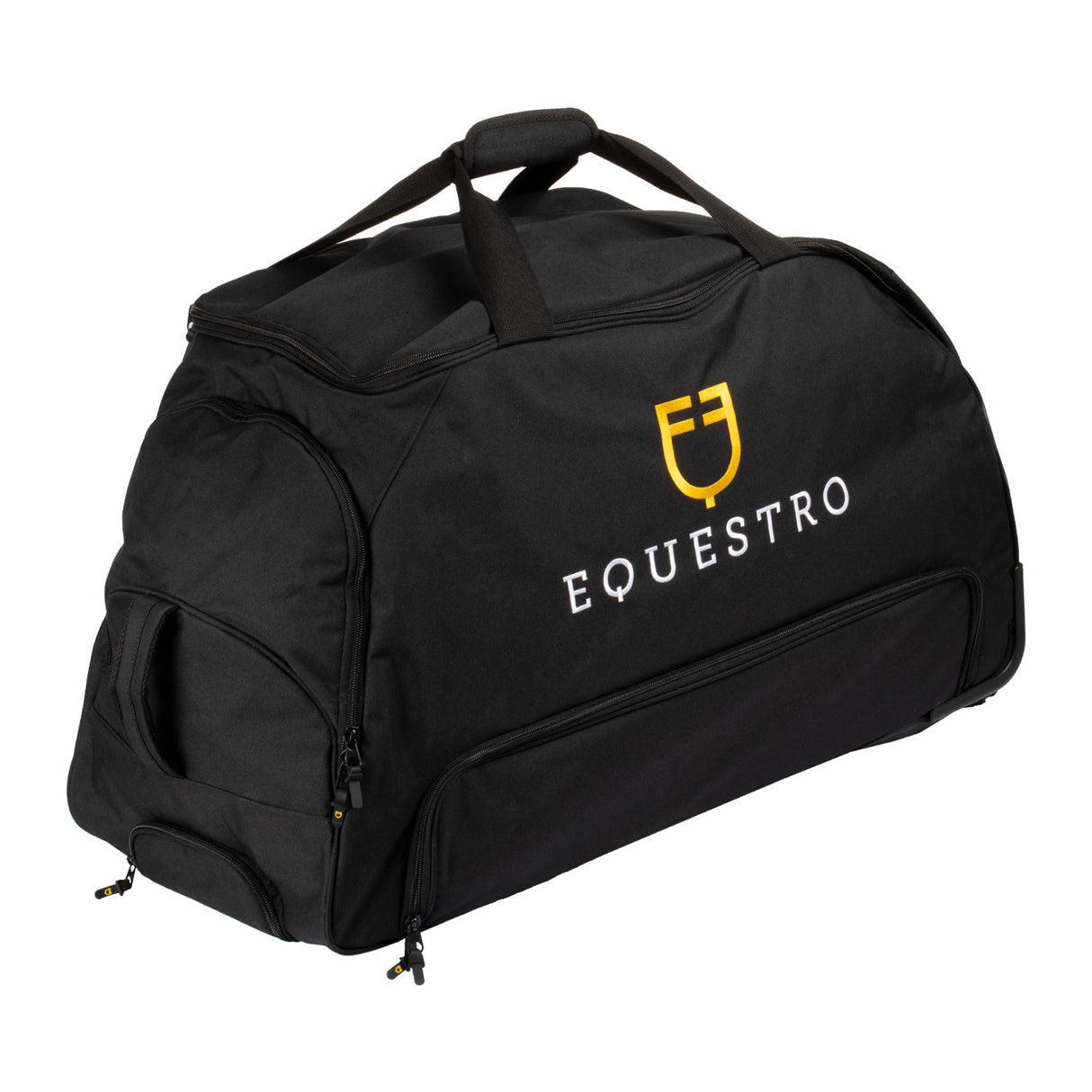 Equestro Trolley Bag Embroidered Logo #colour_black