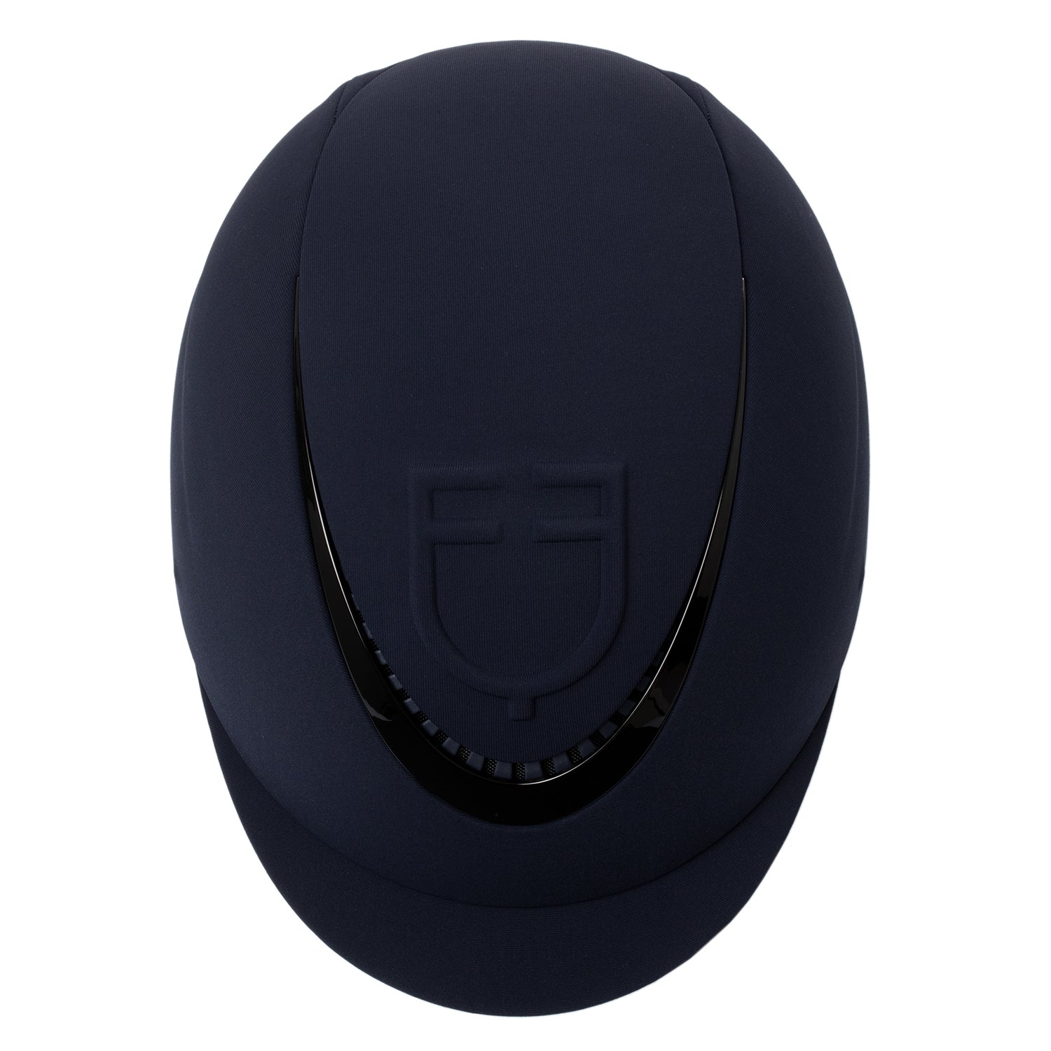 Equestro Unisex Helmet With Embossed Logo Homologation En 1384-2023 #colour_blue