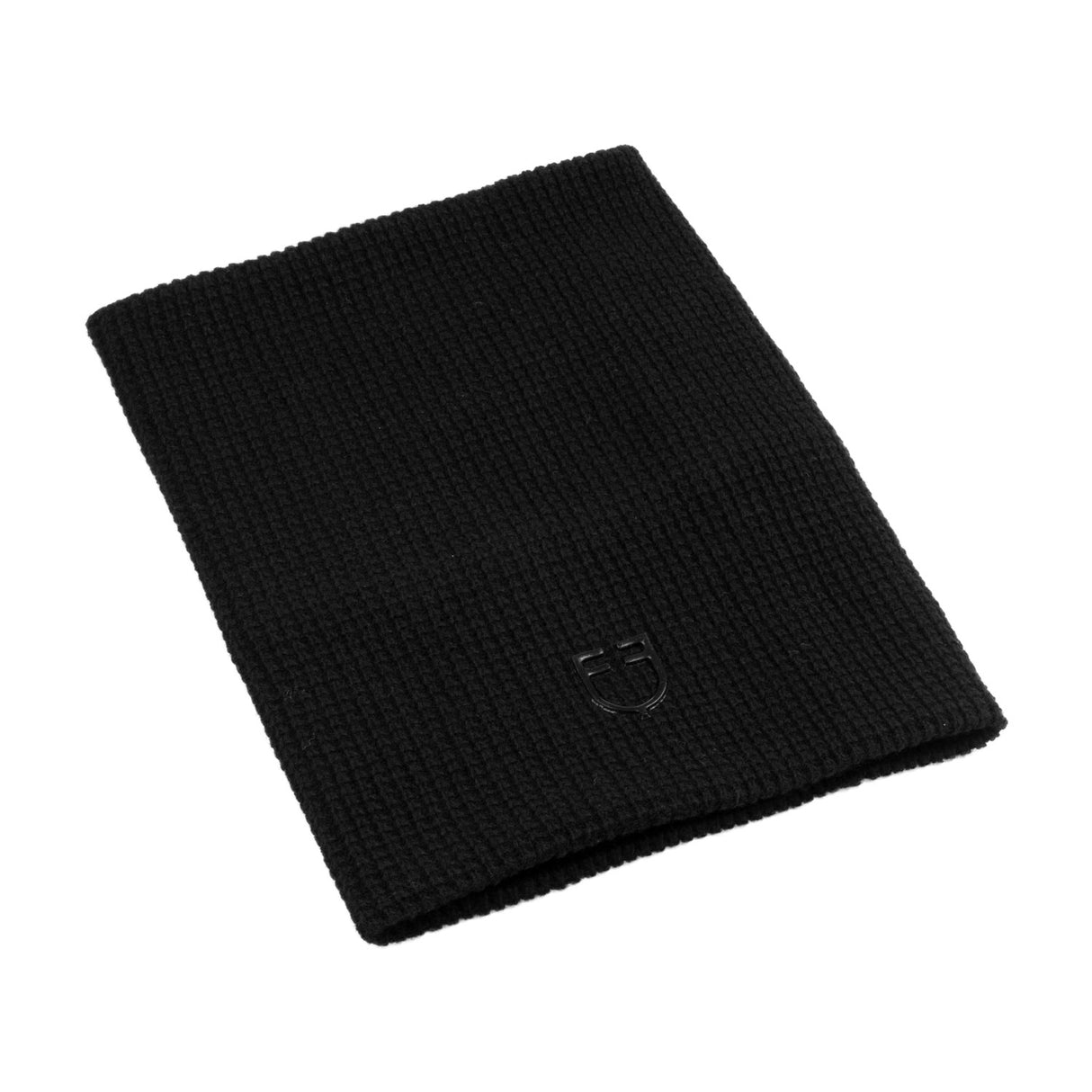 Equestro Unisex Wool Neck Gaiter #colour_black