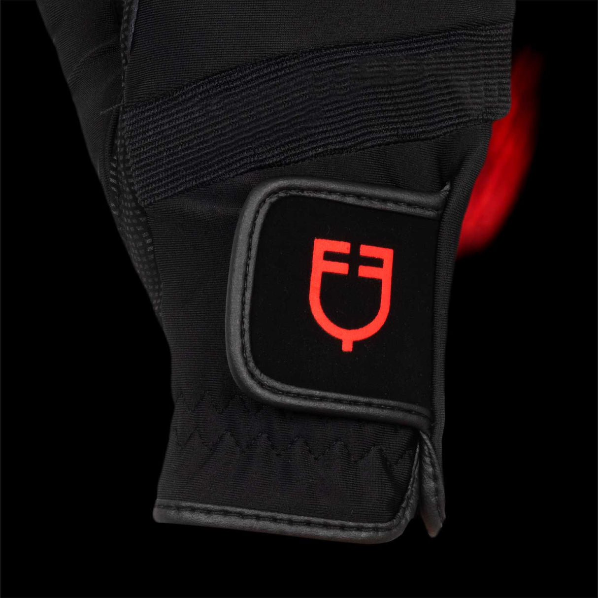 Equestro Ridertechnology Unisex Gloves #colour_black