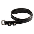 Equestro Spur Straps With Crystals #colour_black