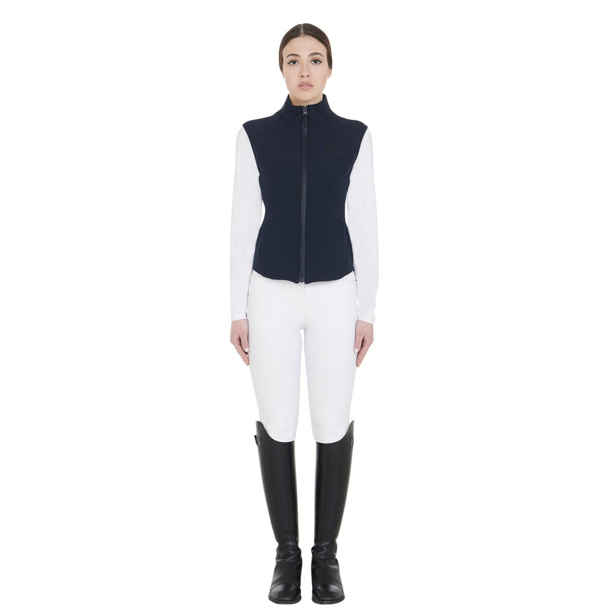 Equestro Women's Kemi Breathable Technical Vest #colour_blue