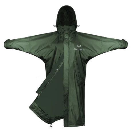 EQUIDRY Children's Mesh Lined Evolution #colour_black-forest-green-green