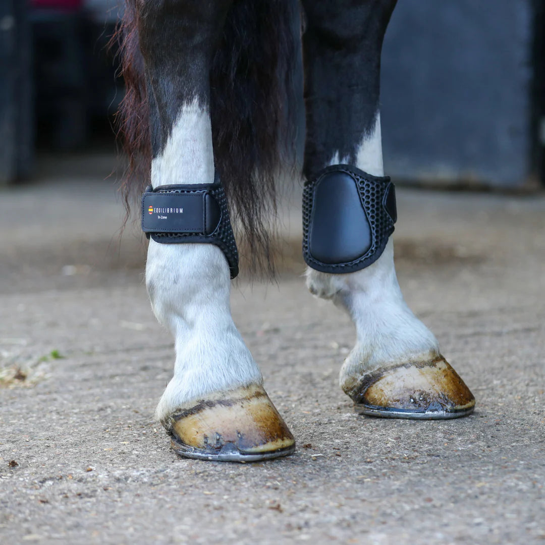 Equilibrium Tri-Zone Fetlock Boots #colour_black