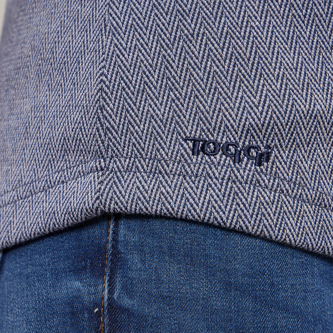 Toggi Gorse Zip Neck Fleece #colour_navy-slate