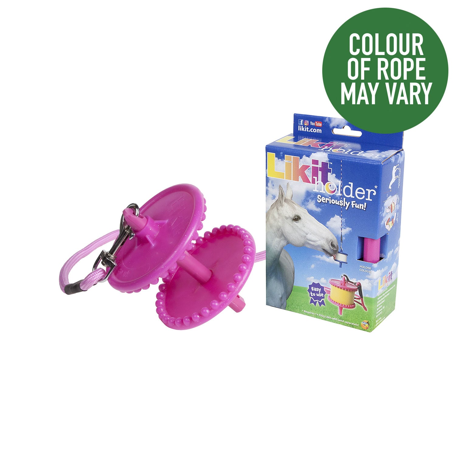 Likit Holder #colour_glitter-pink