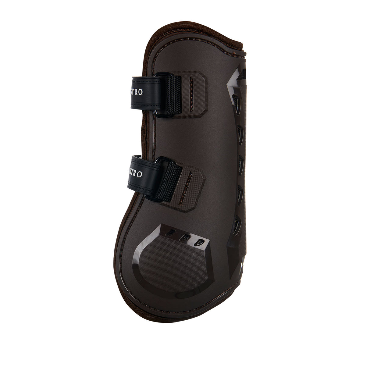 Equestro Tendon Boots In Polyurethane And Neoprene #colour_brown