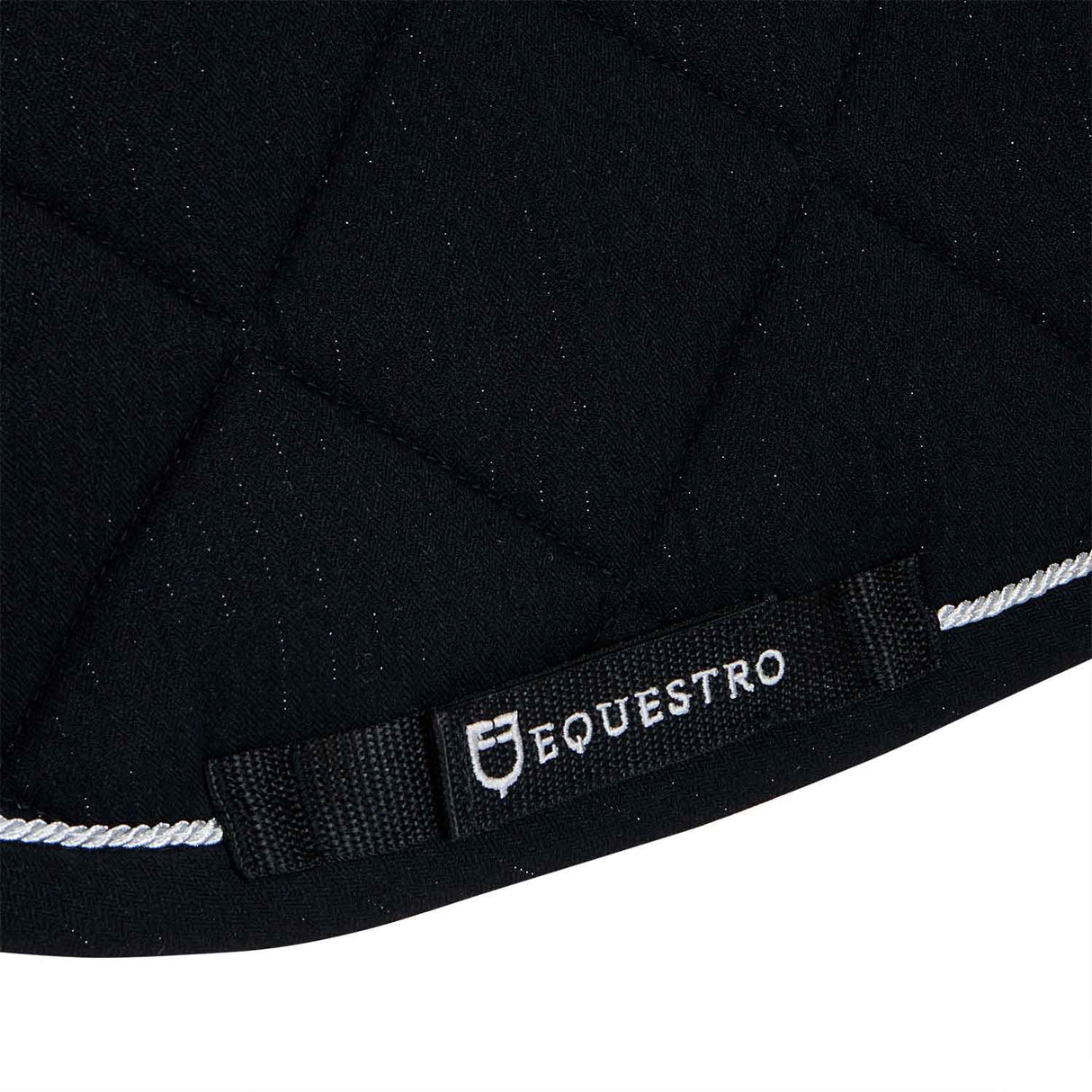 Equestro Pony Jumping Saddle Pad In Cotton With Trimmings