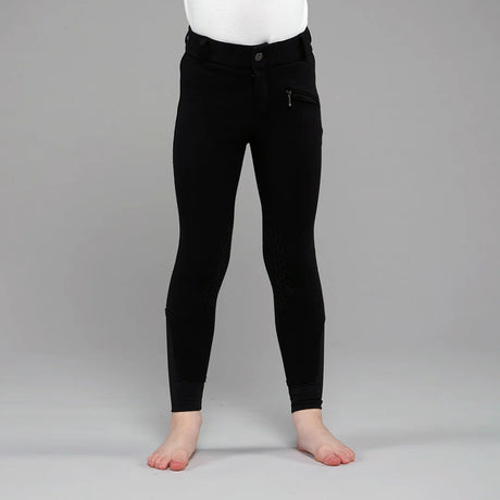 Toggi Children's Show Ring Extreme Silicone Knee Breeches #colour_black