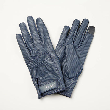 Toggi Stoneleigh Children's Riding Gloves #colour_navy