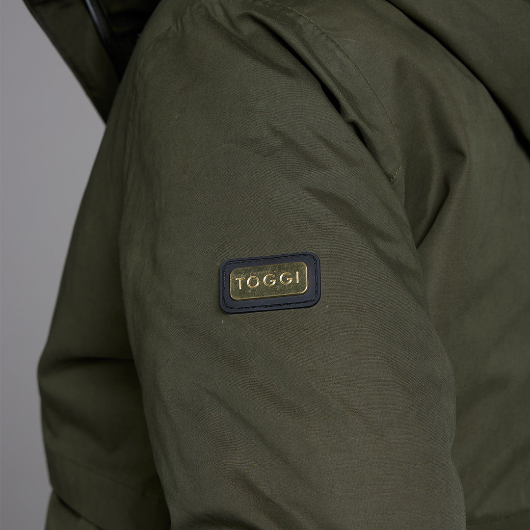 Toggi Tremar Waterproof Jacket #colour_forest-green