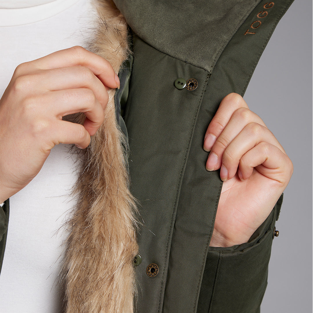 Toggi Tremar Waterproof Jacket #colour_forest-green