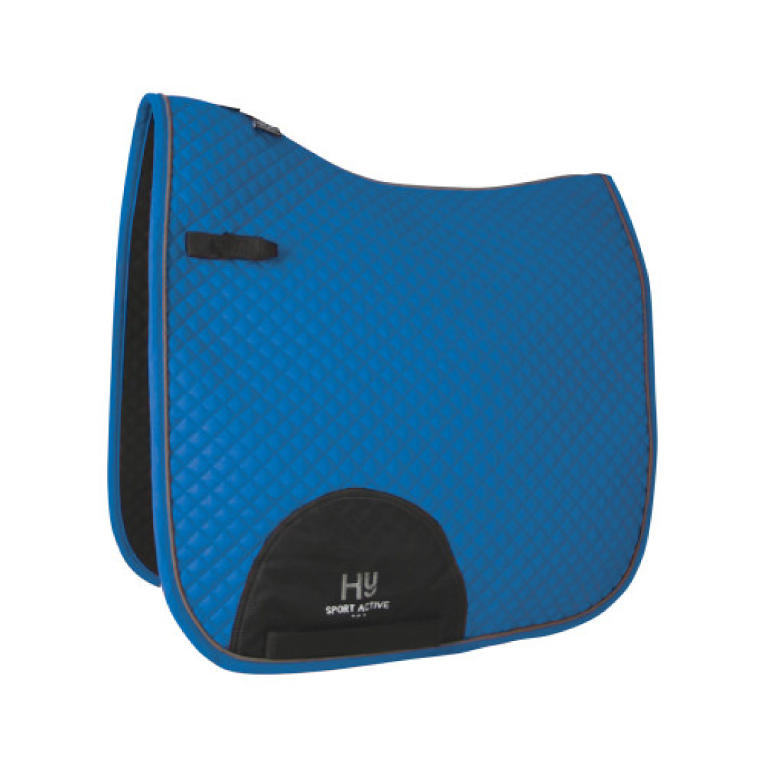 HyWITHER Sport Active Dressage Pony Saddle Pad #colour_jewel-blue
