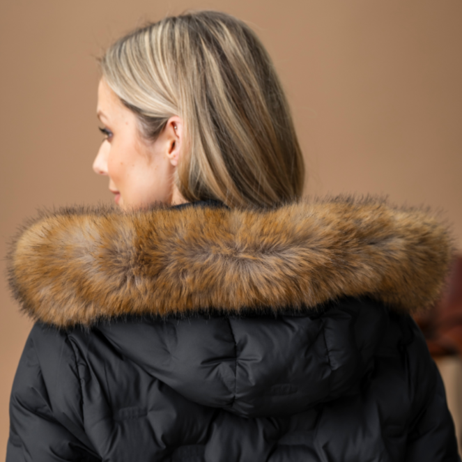 Alessandro Albanese Ara Puffer Coat #colour_core-black