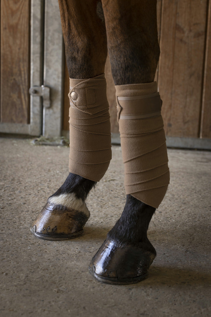 Equitheme Oslo Polo Bandages #colour_brown