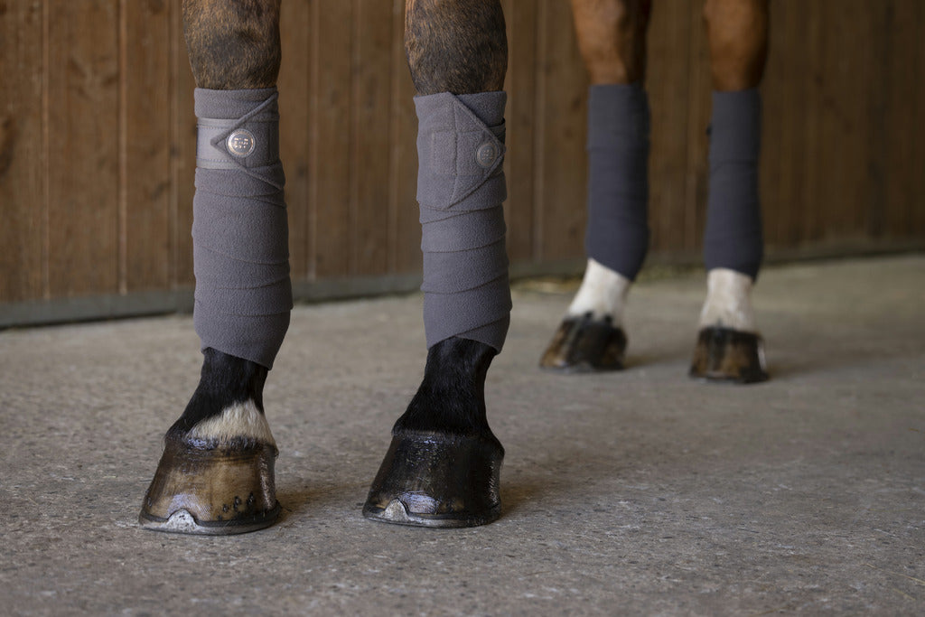 Equitheme Oslo Polo Bandages #colour_grey