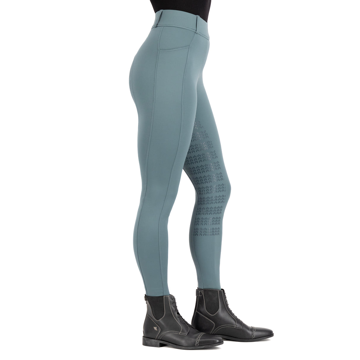 Imperial Riding Children's Tamara Full Grip Riding Tights #Colour_moonstone