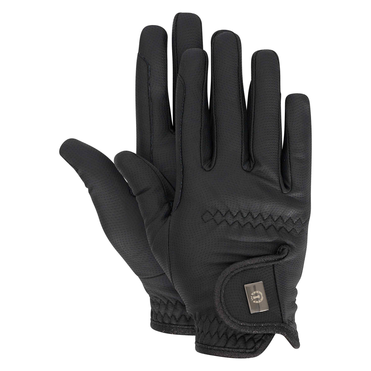 Imperial Riding Lady Dazzle Gloves #colour_black