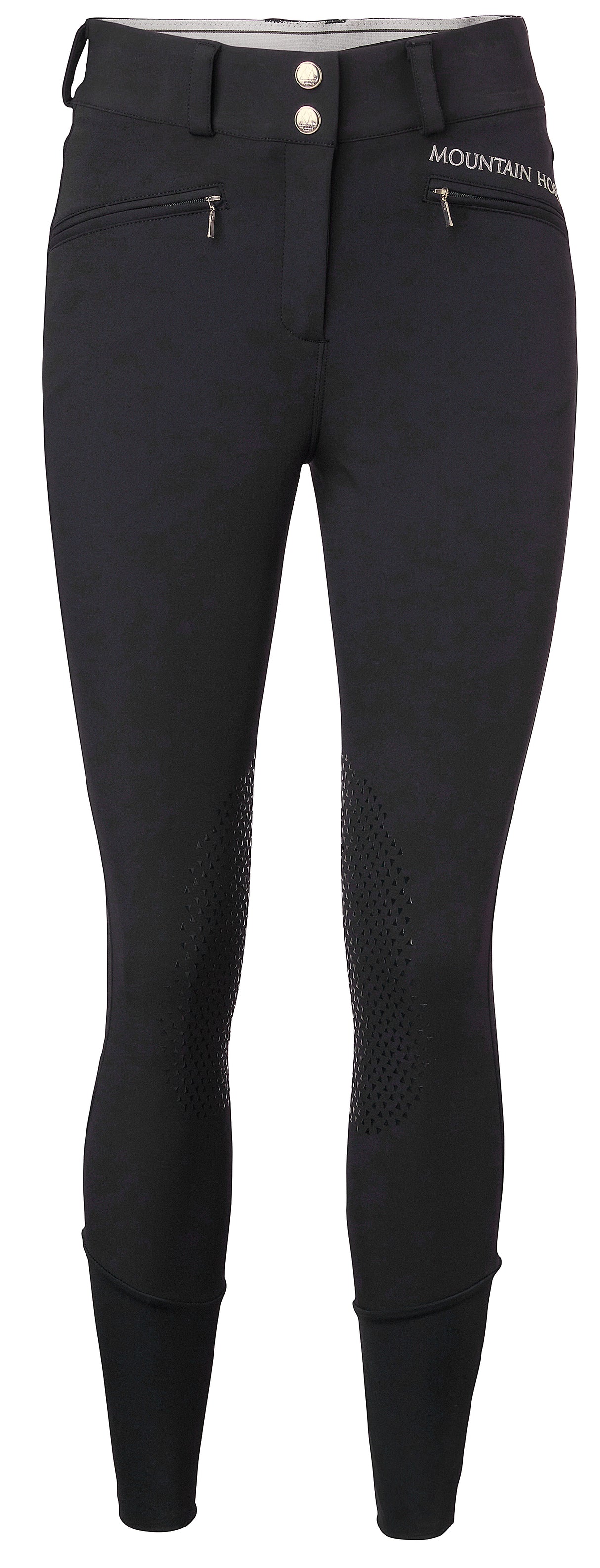 Mountain Horse Diana Knee Grip Breeches #colour_black