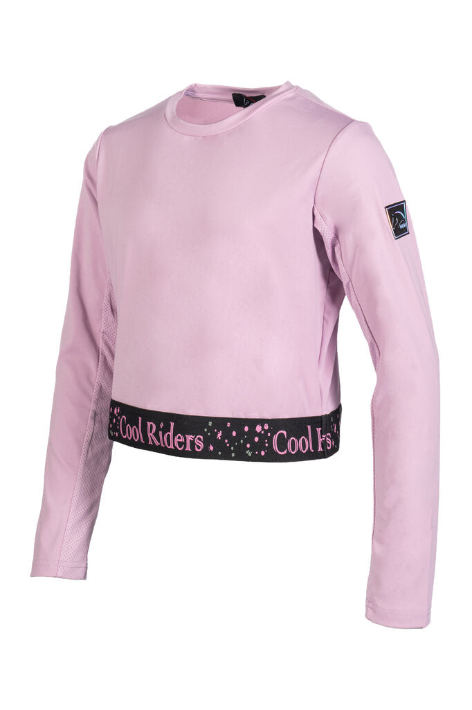HKM Children's Functional Shirt -Hailey- #colour_light-lilac