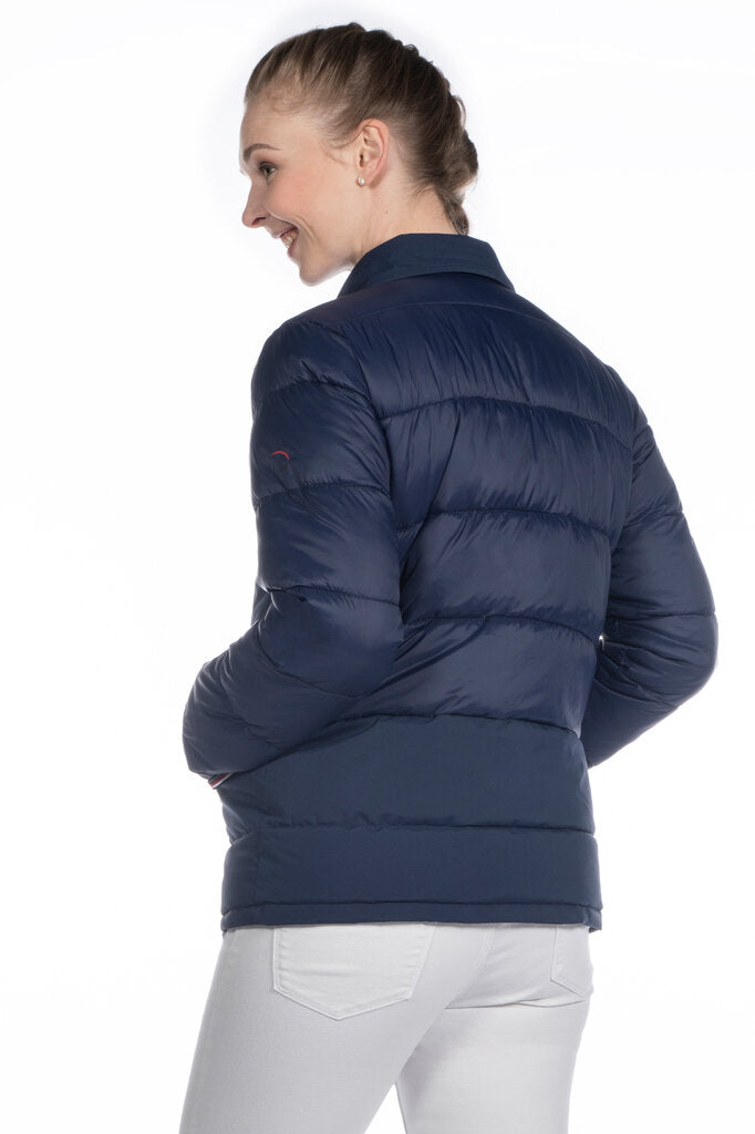 HKM Quilted Unisex Jacket -Derby #colour_deep-blue
